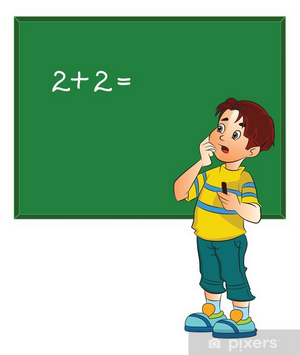 Illustration enfant tableau